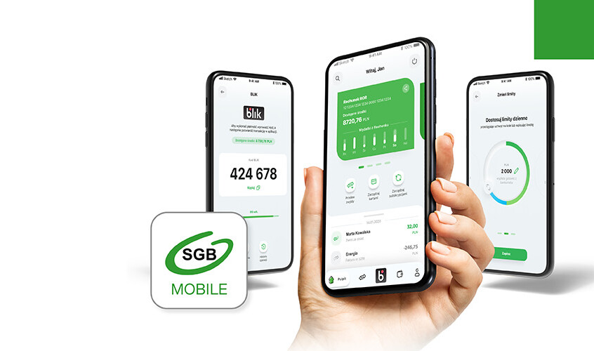 Aplikacja mobilna SGB Mobile